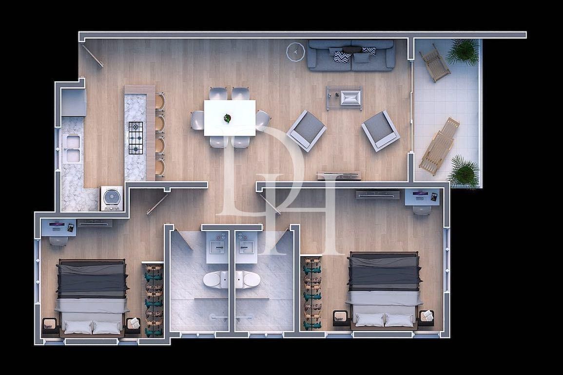 Апартаменты в Сосуа, Доминиканская республика, 66м2 - стоимость 178&nbsp;000$ - Ref: 79425 фото 5