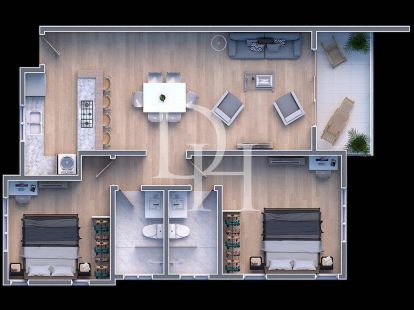 Апартаменты в Сосуа, Доминиканская республика, 66м2 - стоимость 178&nbsp;000$ - Ref: 79425 фото 5