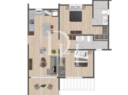 Апартаменты в Кабарете, Доминиканская республика, 78м2 - стоимость 145&nbsp;000$ - Ref: 79486 фото 11