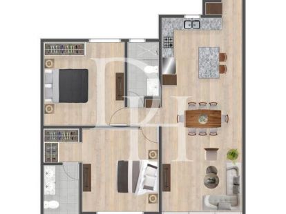 Апартаменты в Кабарете, Доминиканская республика, 78м2 - стоимость 145&nbsp;000$ - Ref: 79486 фото 14