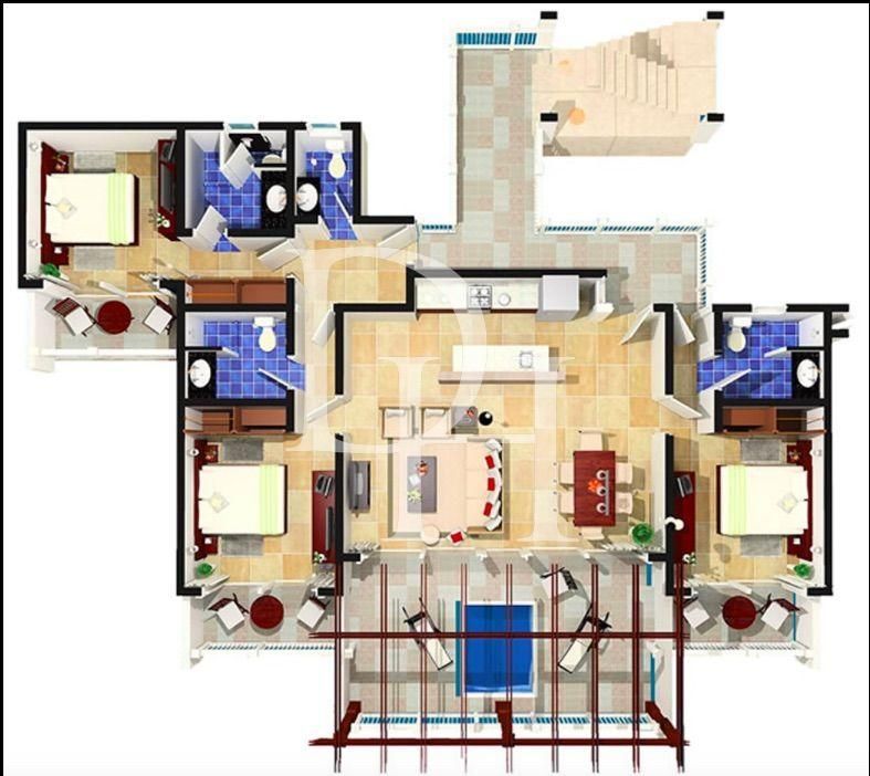 Апартаменты в Самане, Доминиканская республика, 178м2 - стоимость 380&nbsp;000$ - Ref: 79539 фото 7