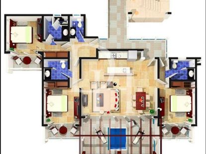 Апартаменты в Самане, Доминиканская республика, 178м2 - стоимость 380&nbsp;000$ - Ref: 79539 фото 7