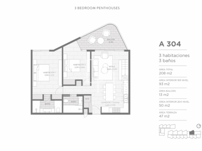 Apartments in Cabarete, Dominican Republic, 59m2 - for 150&nbsp;000$ - Ref: 79593 photo 12