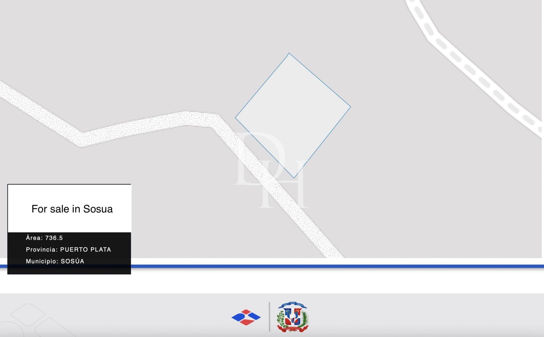 Участок в Сосуа, Доминиканская республика, 736м2 - стоимость 60&nbsp;000$ - Ref: 79636 фото 3