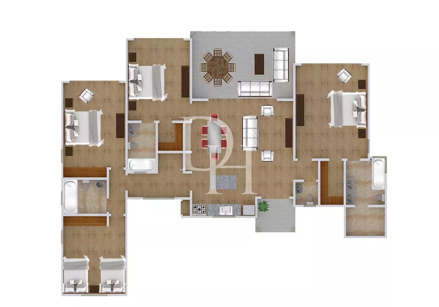 Вилла в Сосуа, Доминиканская республика, 220м2 - стоимость 1&nbsp;500&nbsp;000$ - Ref: 79647 фото 11