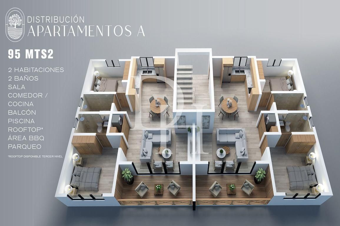 Апартаменты в Кабарете, Доминиканская республика, 105м2 - стоимость 199&nbsp;000$ - Ref: 79666 фото 4