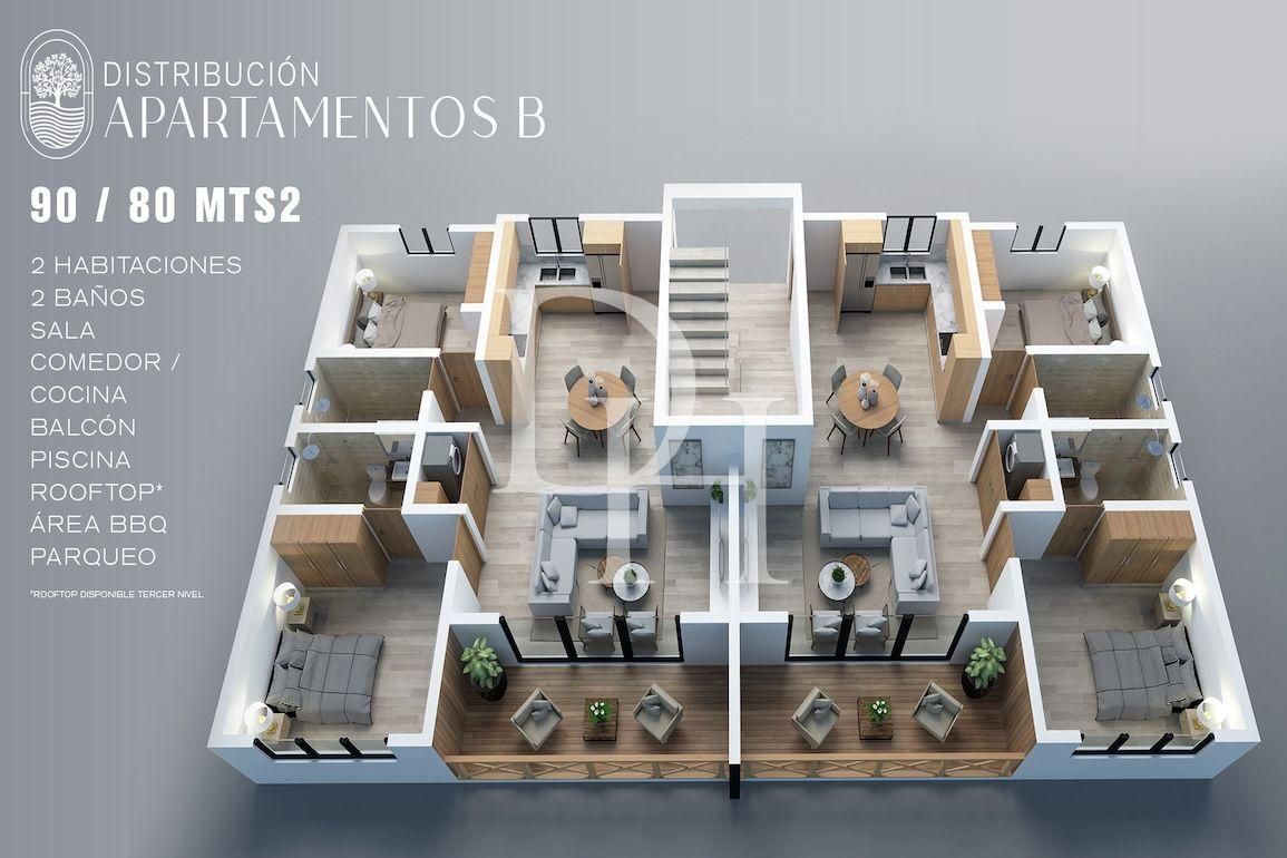 Апартаменты в Кабарете, Доминиканская республика, 105м2 - стоимость 199&nbsp;000$ - Ref: 79666 фото 5