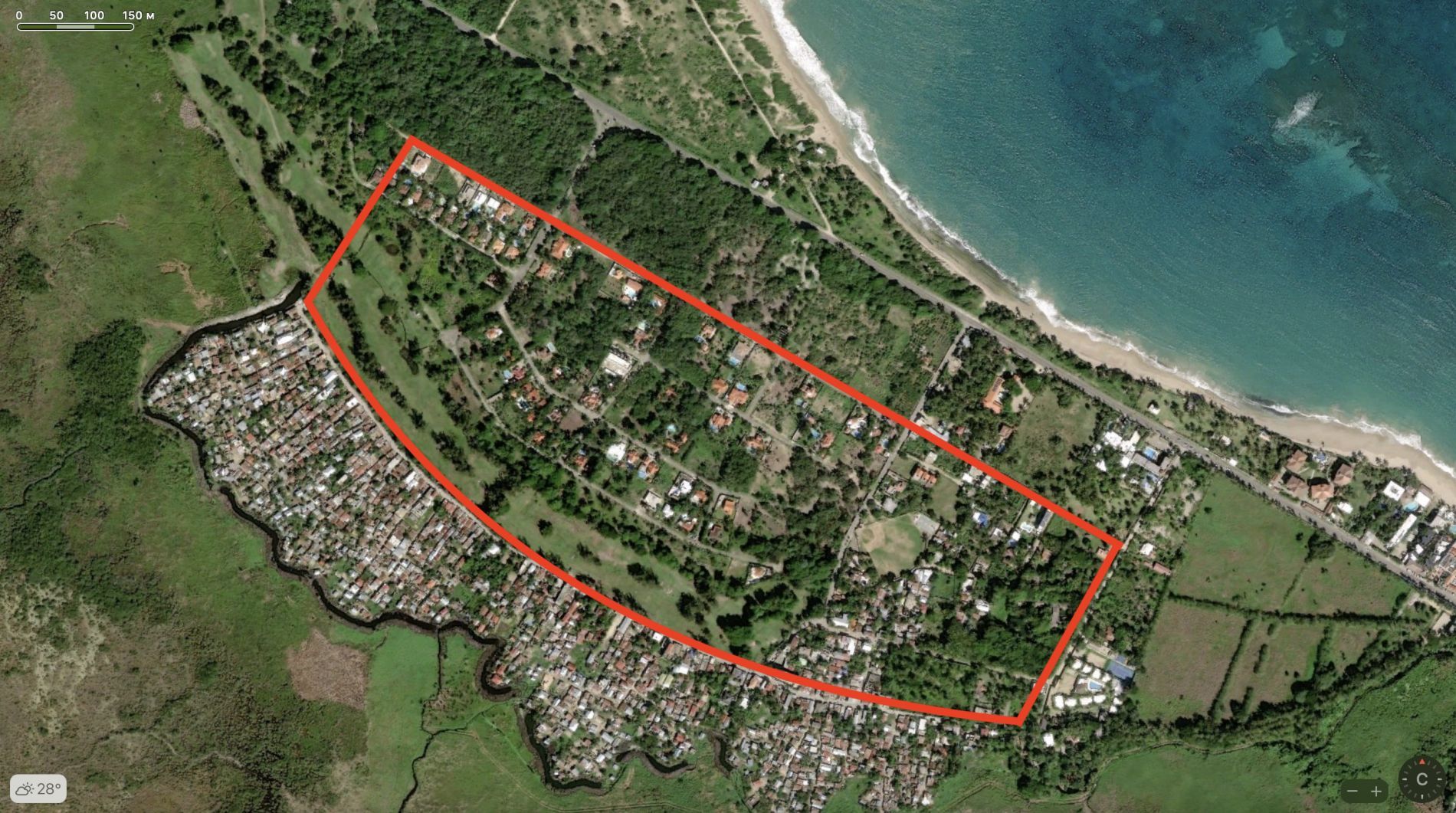 Участок в Кабарете, Доминиканская республика, 1 415м2 - стоимость 88&nbsp;000$ - Ref: 79738 фото 2