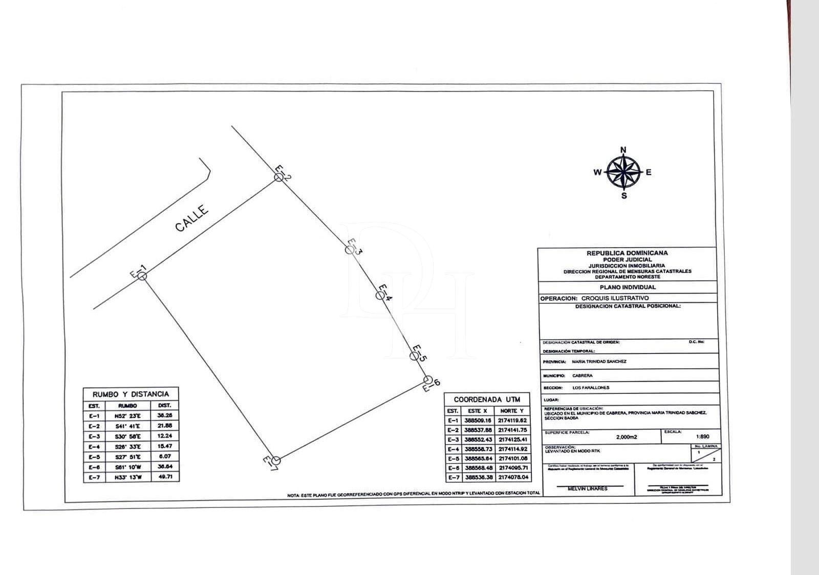 Участок в Кабрера, Доминиканская республика, 2 000м2 - стоимость 228&nbsp;000$ - Ref: 79749 фото 4
