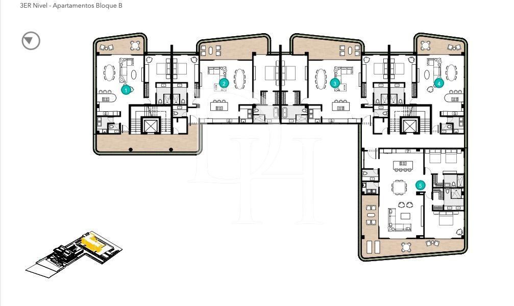 Апартаменты в Кабарете, Доминиканская республика, 120м2 - стоимость 450&nbsp;000$ - Ref: 80014 фото 10
