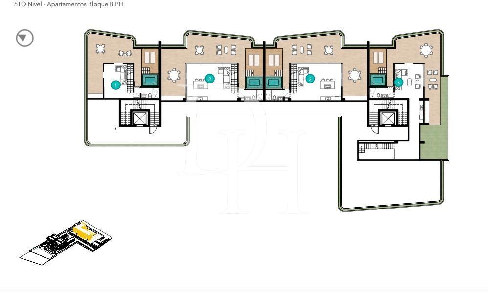 Апартаменты в Кабарете, Доминиканская республика, 120м2 - стоимость 450&nbsp;000$ - Ref: 80014 фото 9