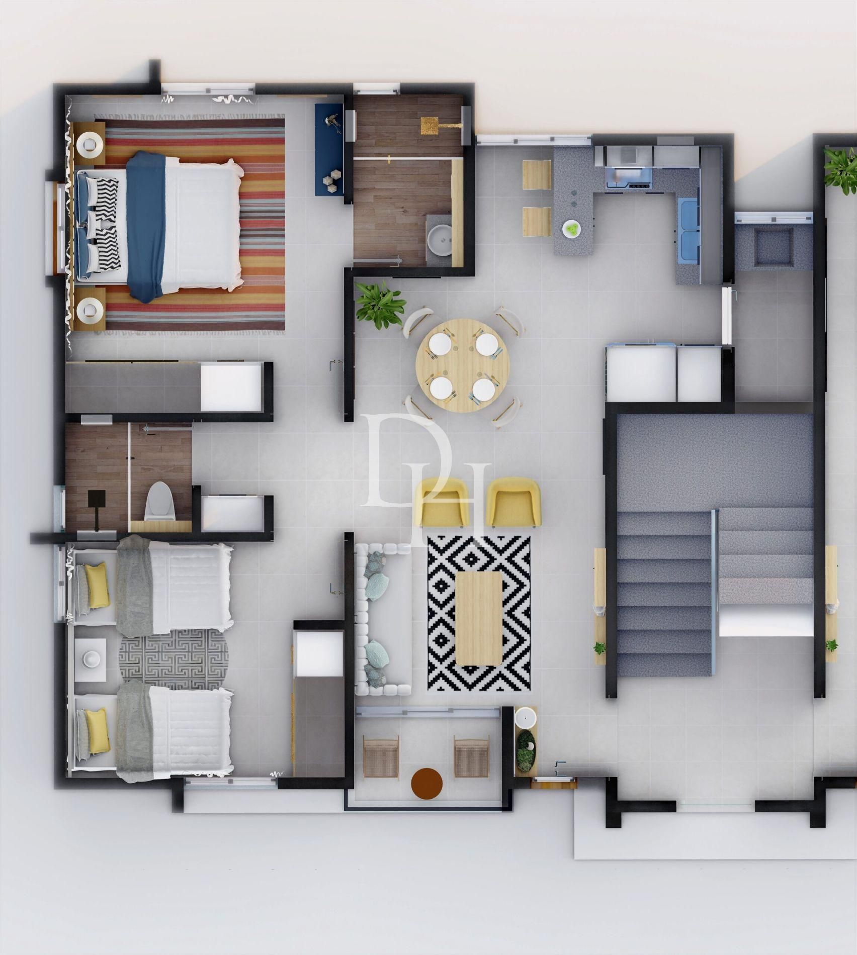 Апартаменты в Сосуа, Доминиканская республика, 71м2 - стоимость 89&nbsp;000$ - Ref: 80037 фото 3