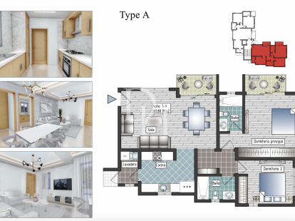 Апартаменты в Сосуа, Доминиканская республика, 101м2 - стоимость 212&nbsp;500$ - Ref: 80035 фото 3