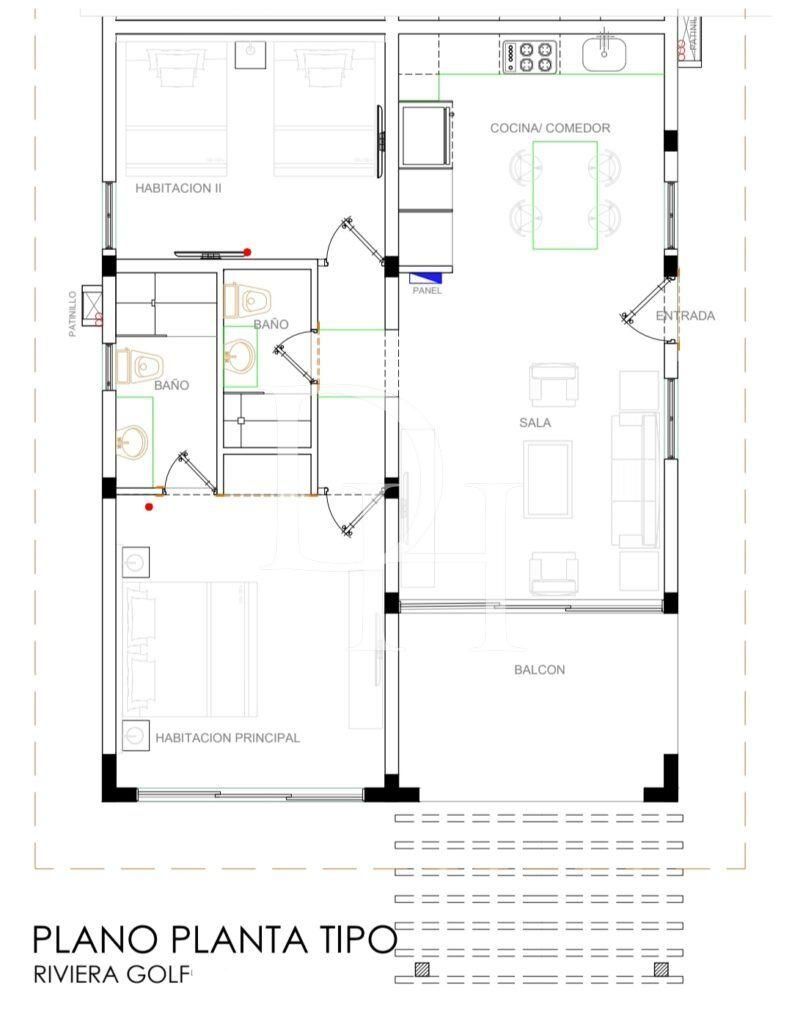 Апартаменты в Пуэрто-Плата, Доминиканская республика, 49м2 - стоимость 294&nbsp;000$ - Ref: 80073 фото 7