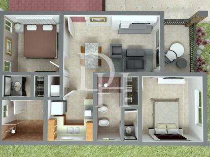 Апартаменты в Баваро, Доминиканская республика, 65м2 - стоимость 95&nbsp;000$ - Ref: 80099 фото 6