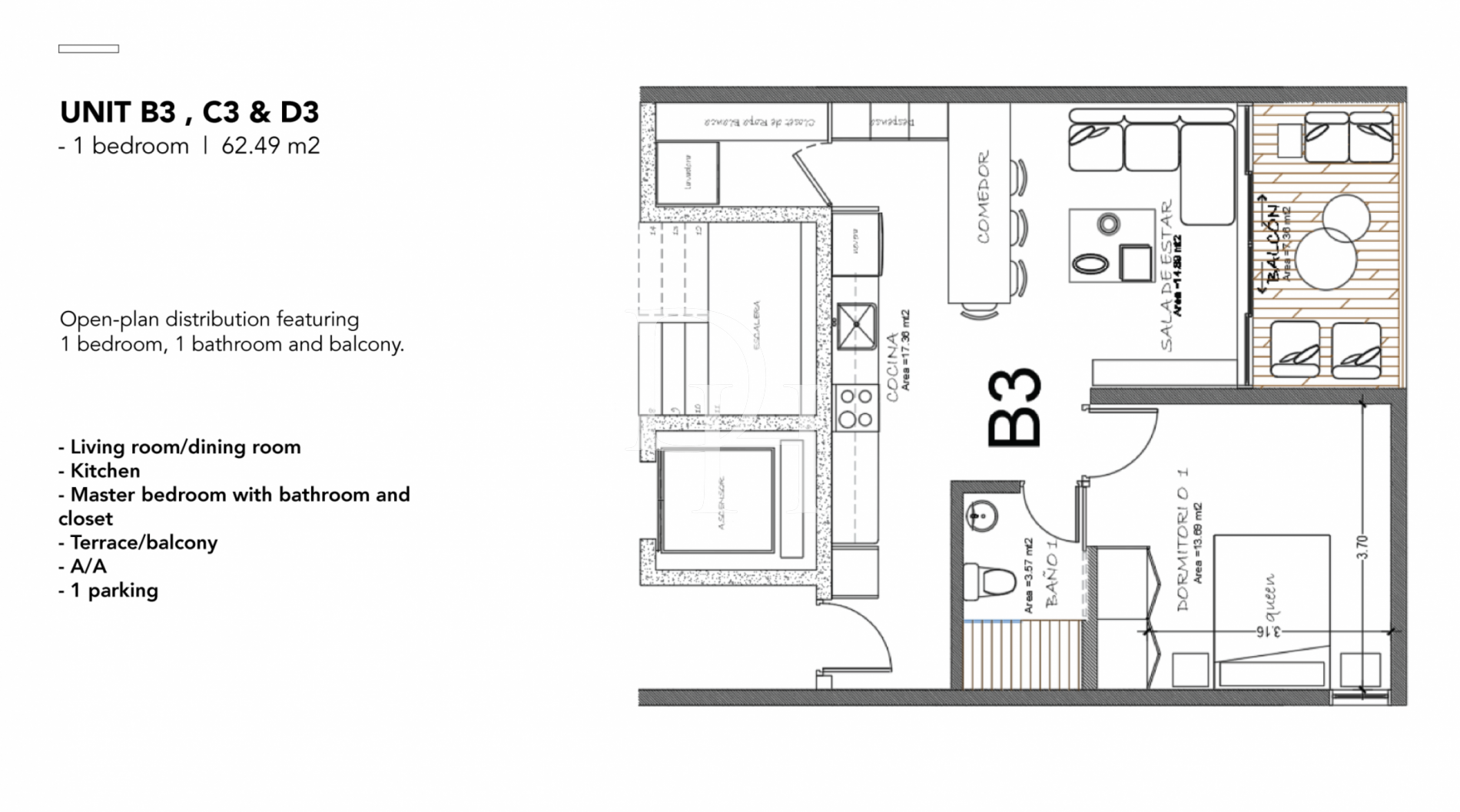 Апартаменты в Кабарете, Доминиканская республика, 97м2 - стоимость 299&nbsp;000$ - Ref: 80143 фото 7