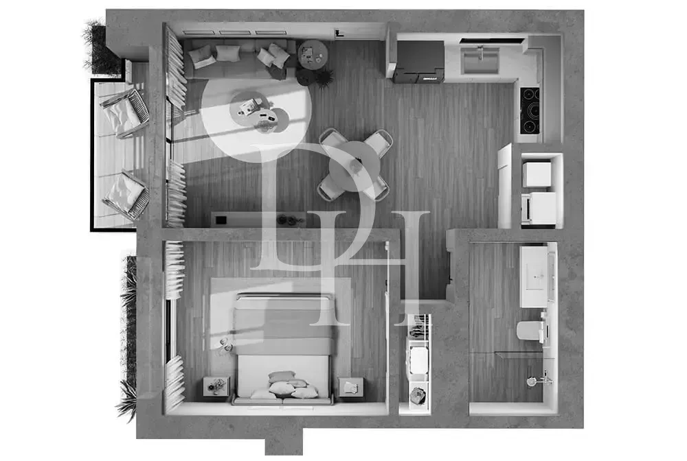 Апартаменты в Пунта-Кана, Доминиканская республика, 69м2 - стоимость 187&nbsp;000$ - Ref: 80172 фото 13