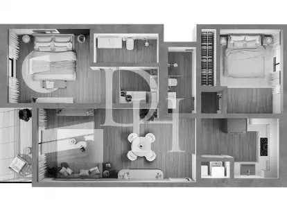 Апартаменты в Пунта-Кана, Доминиканская республика, 69м2 - стоимость 187&nbsp;000$ - Ref: 80172 фото 11