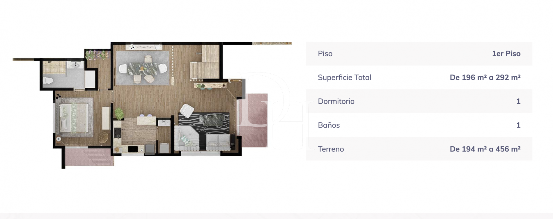 Апартаменты в Кабарете, Доминиканская республика, 70м2 - стоимость 145&nbsp;000€ - Ref: 80194 фото 2