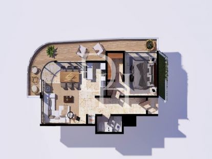 Апартаменты в Лас Терренас, Доминиканская республика, 94м2 - стоимость 247&nbsp;000$ - Ref: 80227 фото 5