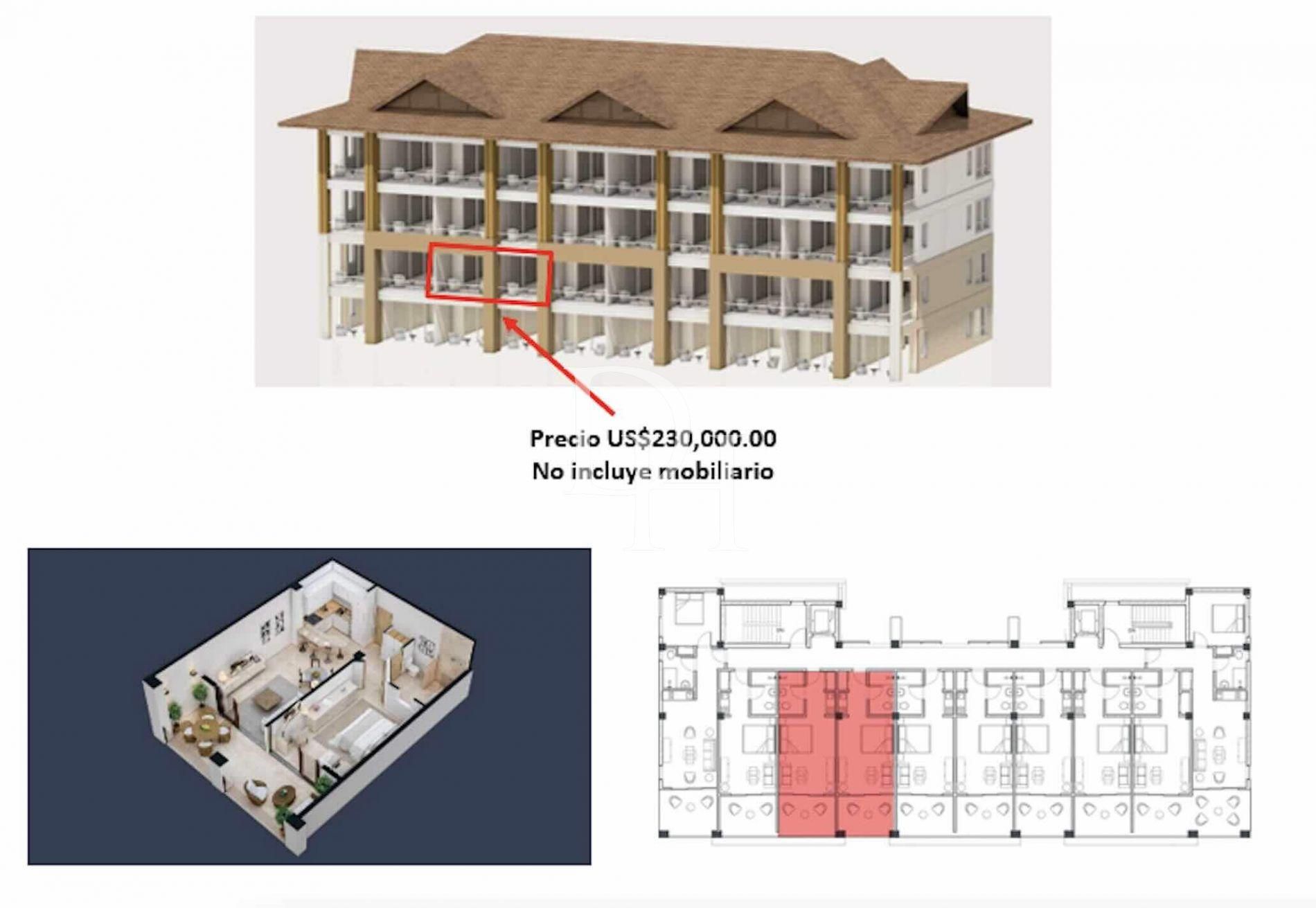 Апартаменты в Самане, Доминиканская республика, 104м2 - стоимость 230&nbsp;000$ - Ref: 80244 фото 2