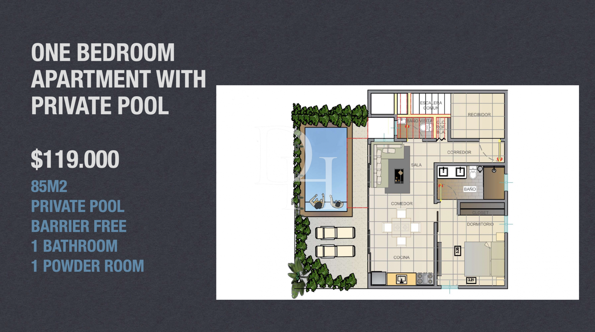 Апартаменты в Самане, Доминиканская республика, 117м2 - стоимость 129&nbsp;000$ - Ref: 80238 фото 7