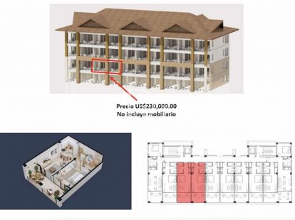 Апартаменты в Самане, Доминиканская республика, 104м2 - стоимость 230&nbsp;000$ - Ref: 80244 фото 2