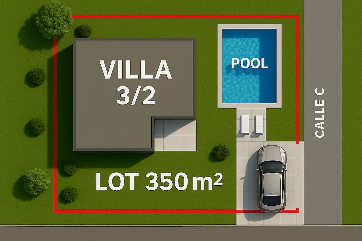 Участок в Кабарете, Доминиканская республика, 350м2 - стоимость 85&nbsp;000$ - Ref: 80283 фото 1