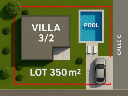 Участок в Кабарете, Доминиканская республика, 350м2 - стоимость 85&nbsp;000$ - Ref: 80283 фото 1