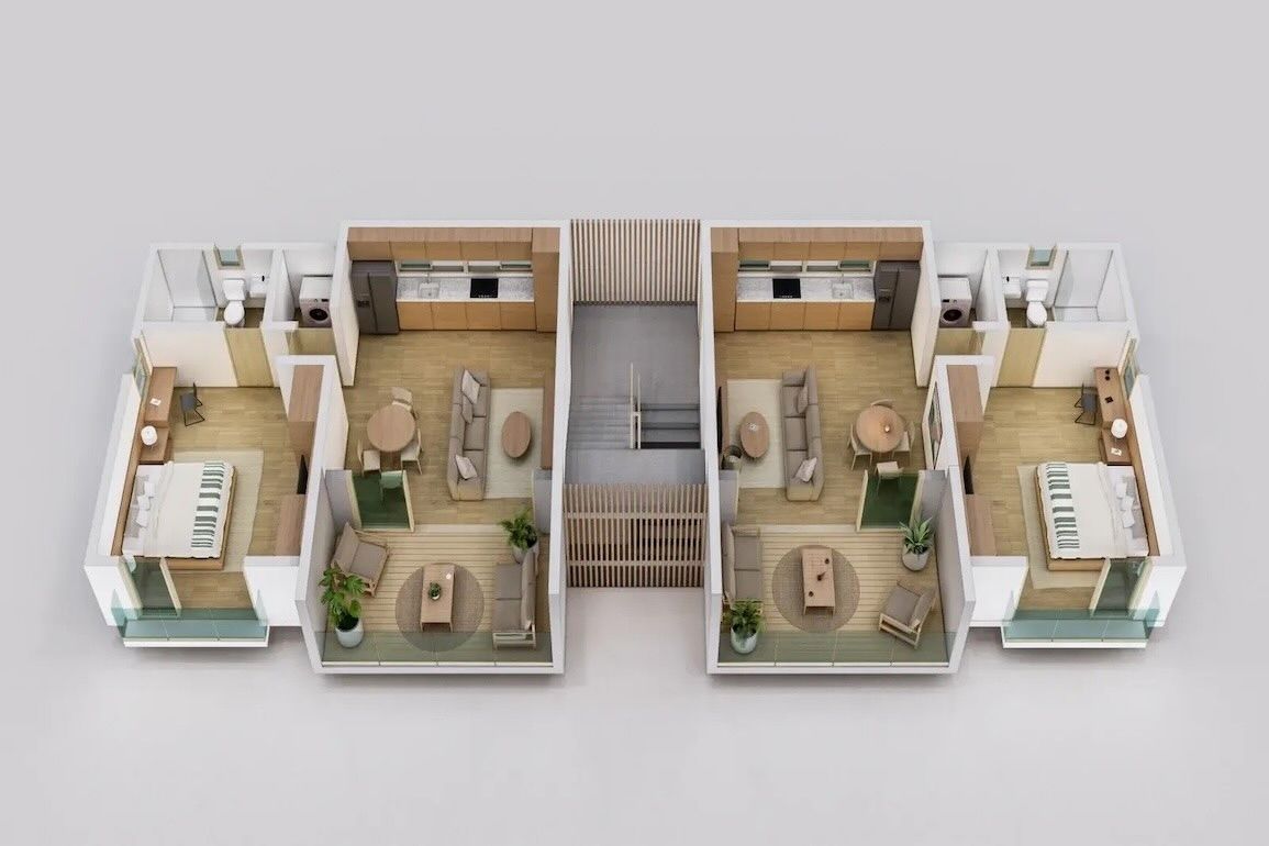 Апартаменты в Кабарете, Доминиканская республика, 67м2 - стоимость 199&nbsp;000$ - Ref: 80301 фото 16