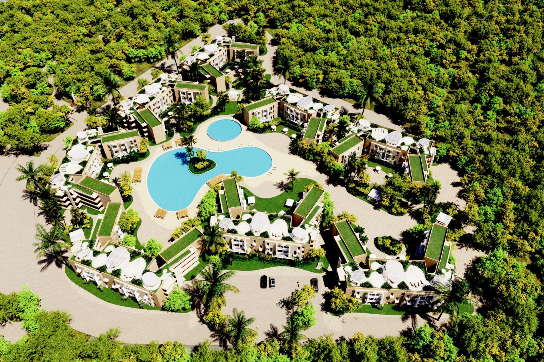 Apartments in Punta Cana, Dominican Republic, 44m2 - for 83&nbsp;500$ - Ref: 80312 photo 1