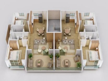 Апартаменты в Кабарете, Доминиканская республика, 67м2 - стоимость 199&nbsp;000$ - Ref: 80301 фото 6