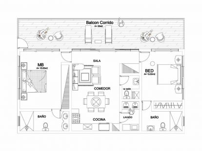 Апартаменты в Кабарете, Доминиканская республика, 110м2 - стоимость 325&nbsp;000$ - Ref: 80391 фото 4
