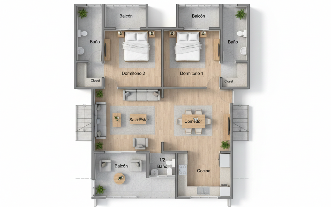 Apartments in Cabarete, Dominican Republic, 130m2 - for 247&nbsp;650$ - Ref: 80398 photo 9