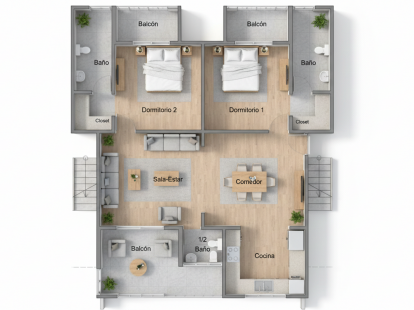Apartments in Cabarete, Dominican Republic, 130m2 - for 247&nbsp;650$ - Ref: 80398 photo 9