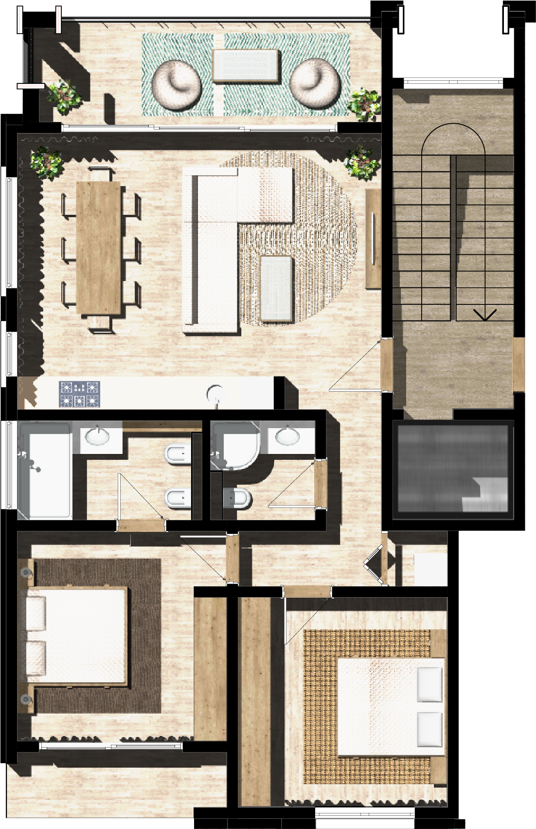 Апартаменты в Пунта-Кана, Доминиканская республика, 60м2 - стоимость 136&nbsp;000$ - Ref: 80478 фото 20