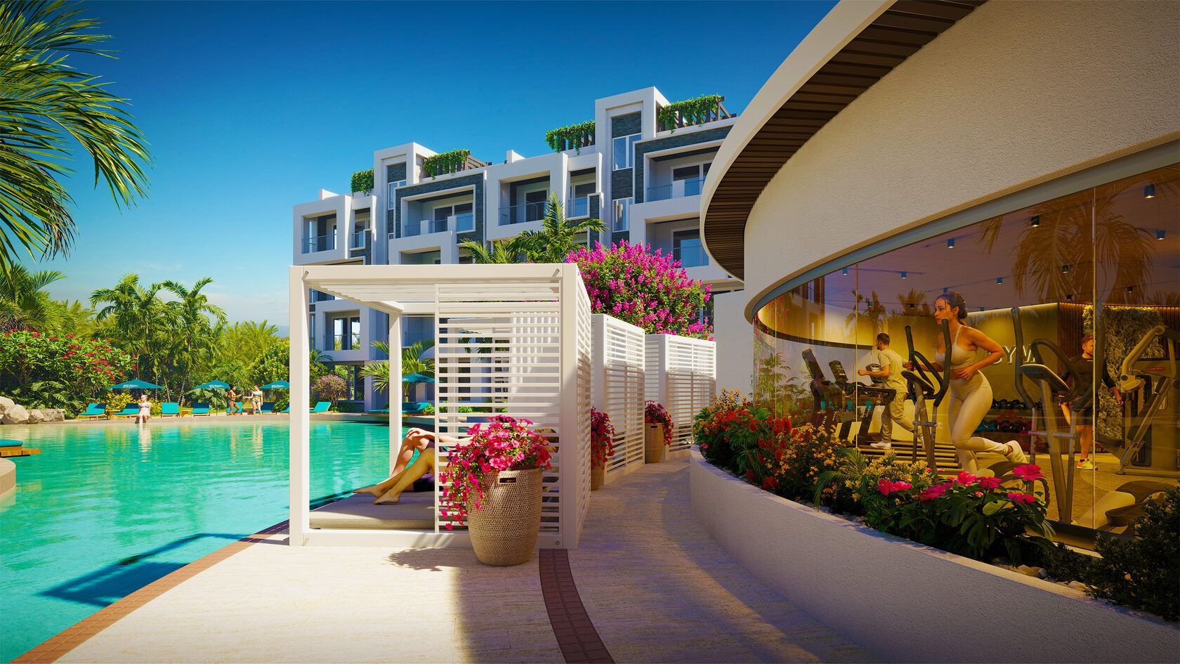 Апартаменты в Пунта-Кана, Доминиканская республика, 60м2 - стоимость 136&nbsp;000$ - Ref: 80478 фото 21