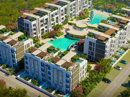 Апартаменты в Пунта-Кана, Доминиканская республика, 60м2 - стоимость 136&nbsp;000$ - Ref: 80478 фото 1