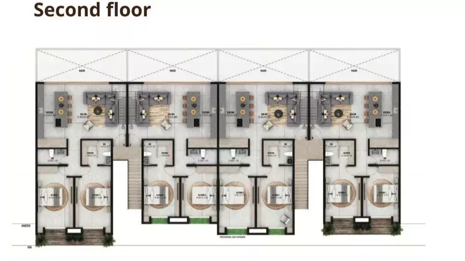 Таунхаус в Пунта-Кана, Доминиканская республика, 210м2 - стоимость 279&nbsp;000$ - Ref: 80486 фото 17