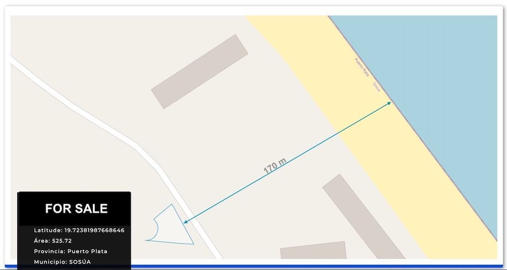 Участок в Кабарете, Доминиканская республика, 525м2 - стоимость 99&nbsp;750$ - Ref: 80548 фото 3