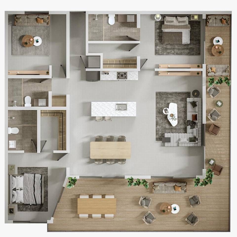 Апартаменты в Кабарете, Доминиканская республика, 67м2 - стоимость 155&nbsp;000$ - Ref: 80562 фото 8