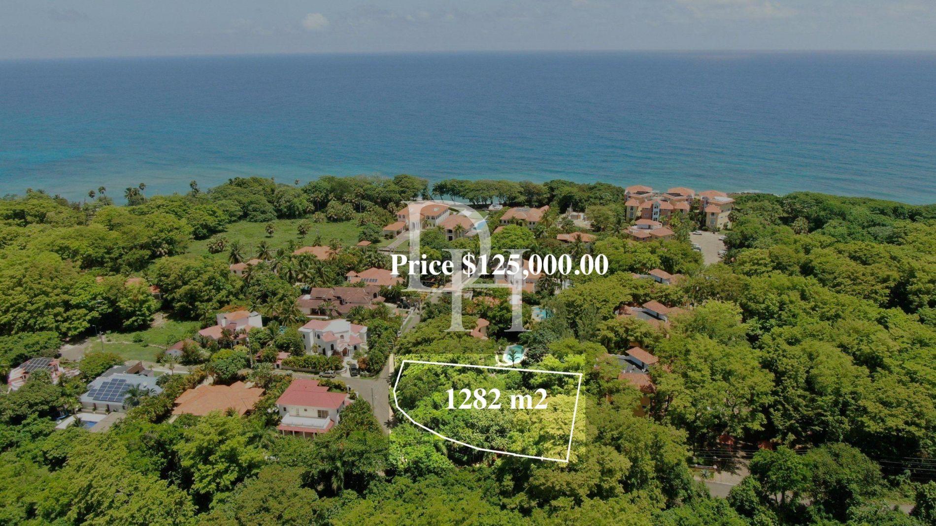 Участок в Кабарете, Доминиканская республика, 1 282м2 - стоимость 125 000$ - Ref: 39319 фото 1