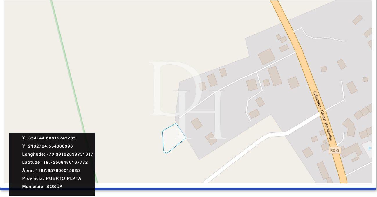 Участок в Кабарете, Доминиканская республика, 1 197м2 - стоимость 102 000$ - Ref: 42187 фото 3