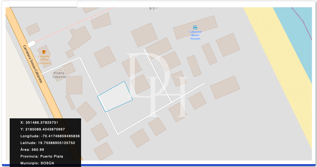 Участок в Кабарете, Доминиканская республика, 560м2 - стоимость 350 000$ - Ref: 42189 фото 4