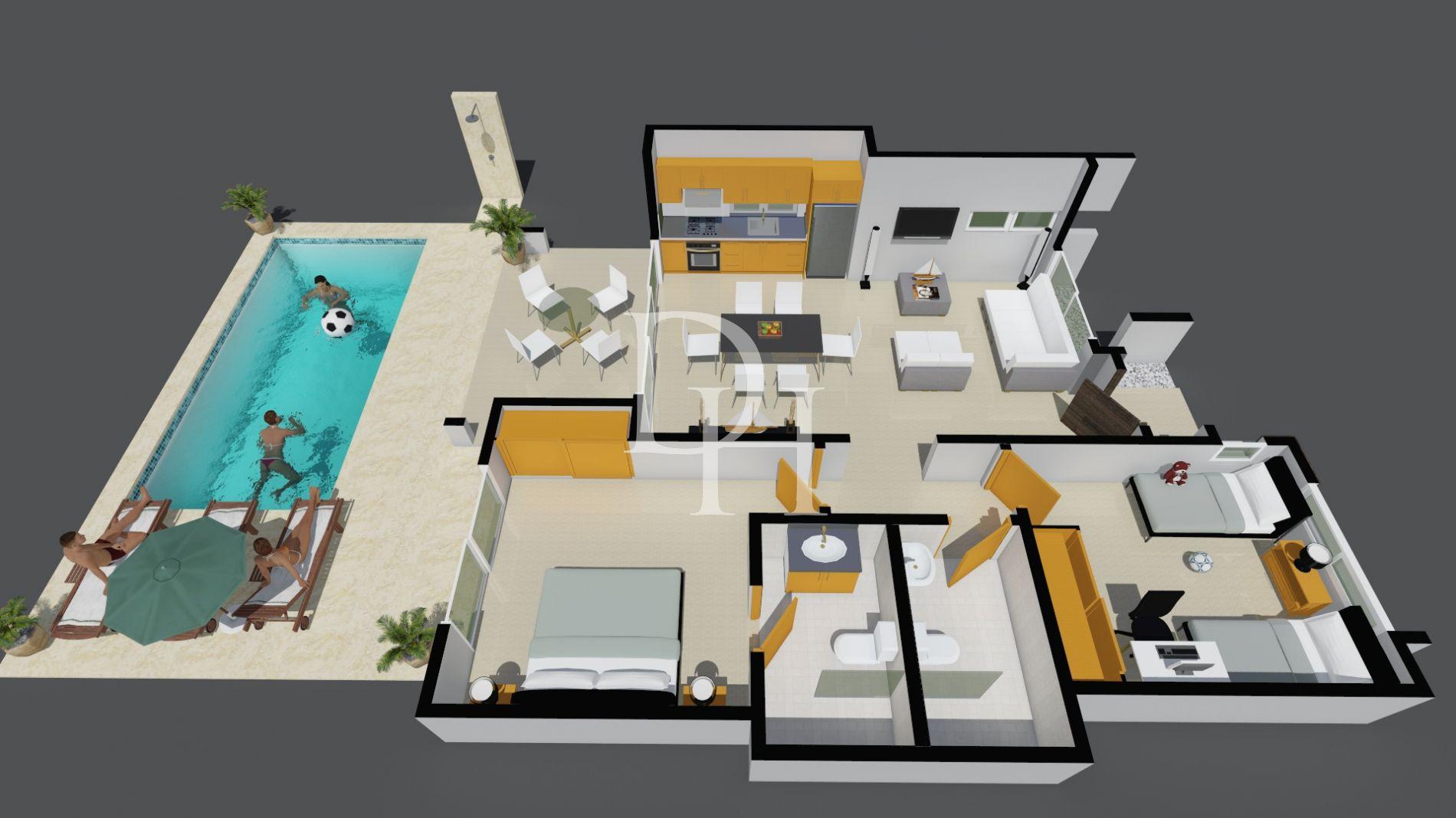 Вилла в Кабарете, Доминиканская республика, 100м2 - стоимость 255&nbsp;000$ - Ref: 44813 фото 2