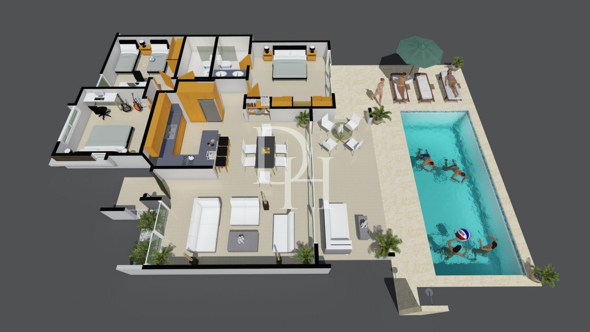 Вилла в Кабарете, Доминиканская республика, 100м2 - стоимость 255&nbsp;000$ - Ref: 44813 фото 6