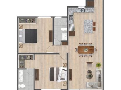 Апартаменты в Кабарете, Доминиканская республика, 78м2 - стоимость 145 000$ - Ref: 39372 фото 14