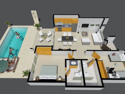 Вилла в Кабарете, Доминиканская республика, 100м2 - стоимость 255&nbsp;000$ - Ref: 44813 фото 2